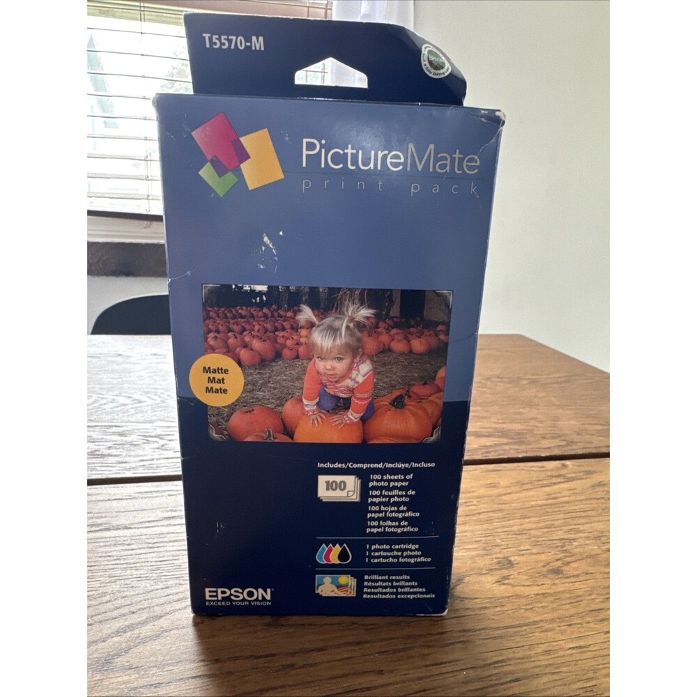 Epson Picture Mate Print Pack 100 T5570 (Sealed) Picture Mate Photo lab.